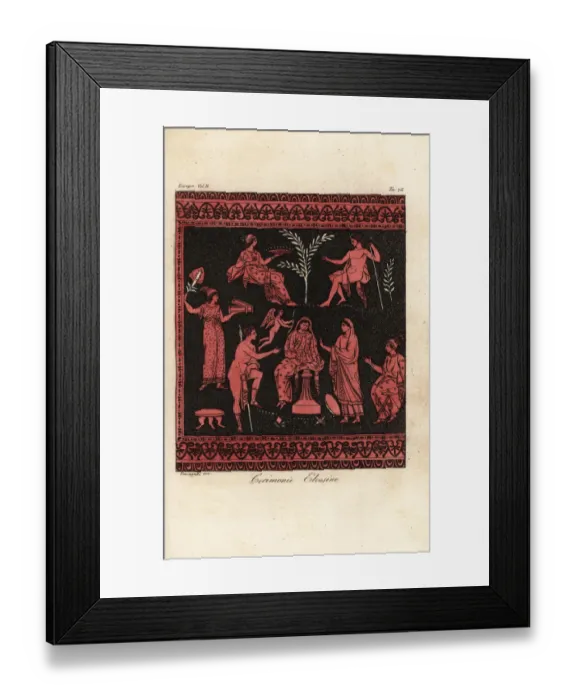 Framed Print : The Eleusinian Mysteries Framed Print : The Eleusinian Mysteries