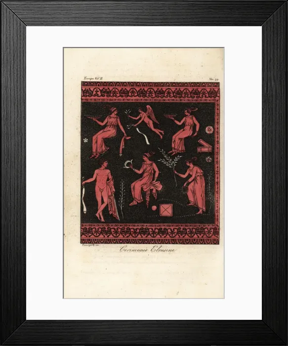 Framed Print : The Eleusinian Mysteries Framed Print : The Eleusinian Mysteries