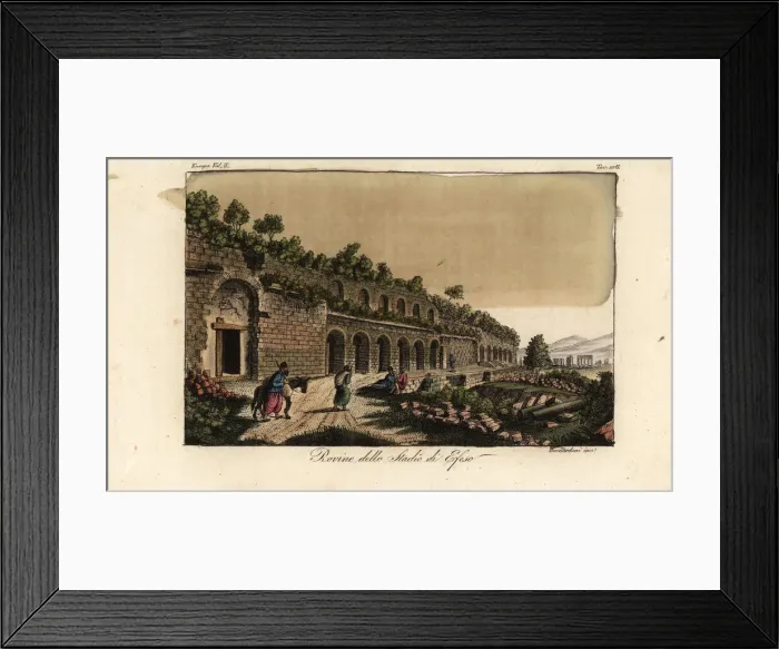 Framed Print : Ruins of the stadium at Ephesus Framed Print : Ruins of the stadium at Ephesus