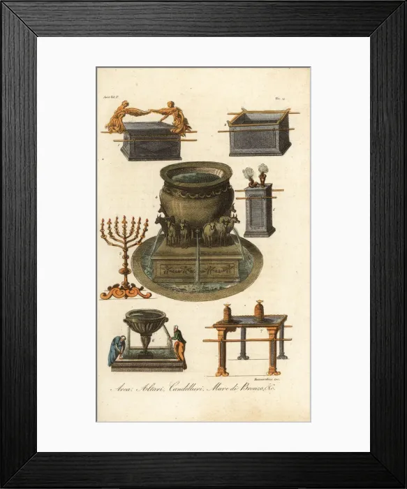 Framed Print : Equipment of the ancient Hebrews Framed Print : Equipment of the ancient Hebrews