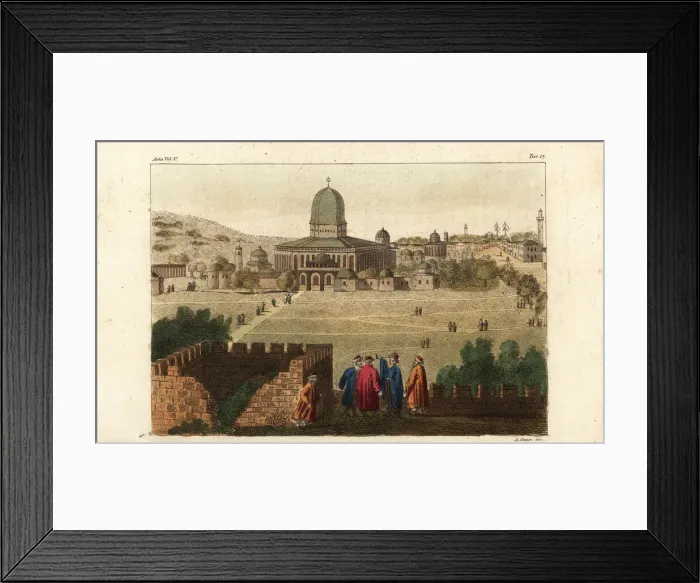 Framed Print : View of the al-Aqsa Mosque, Jerusalem Framed Print : View of the al-Aqsa Mosque, Jerusalem