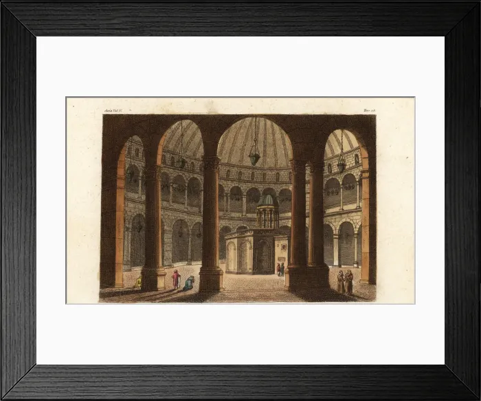 Framed Print : Interior of the Church of the Holy Sepulchre, Jerusalem Framed Print : Interior of the Church of the Holy Sepulchre, Jerusalem