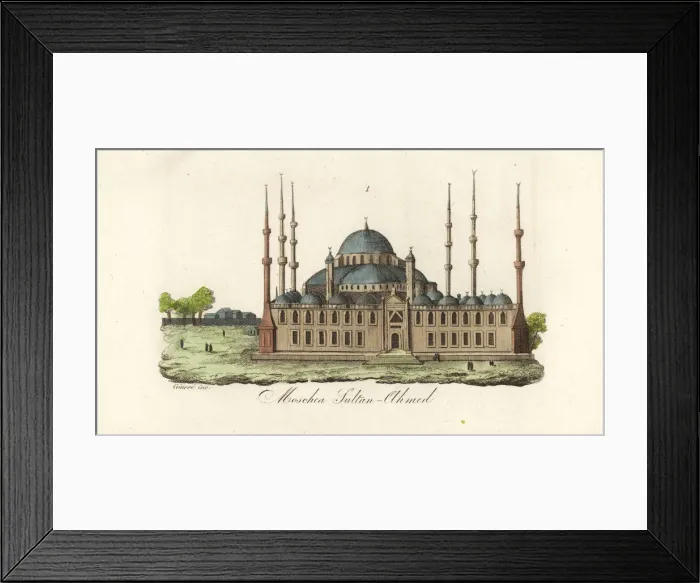 Framed Print : Sultan Ahmed Mosque or the Blue Mosque, Istanbul Framed Print : Sultan Ahmed Mosque or the Blue Mosque, Istanbul