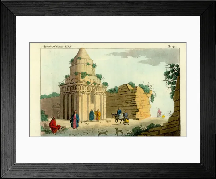 Framed Print : Tomb of Absalom and entrance to the Cave of Jehosophat Framed Print : Tomb of Absalom and entrance to the Cave of Jehosophat