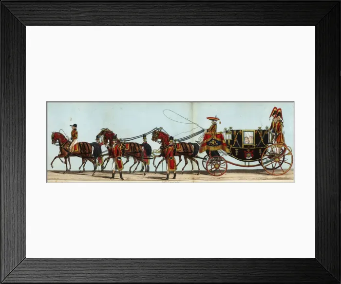Framed Print : 10th Carriage of the Royal Household in Queen Victoria s Framed Print : 10th Carriage of the Royal Household in Queen Victoria s