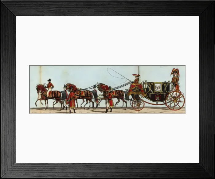 Framed Print : Eighth Carriage of Royal Household in Queen Victoria s Framed Print : Eighth Carriage of Royal Household in Queen Victoria s