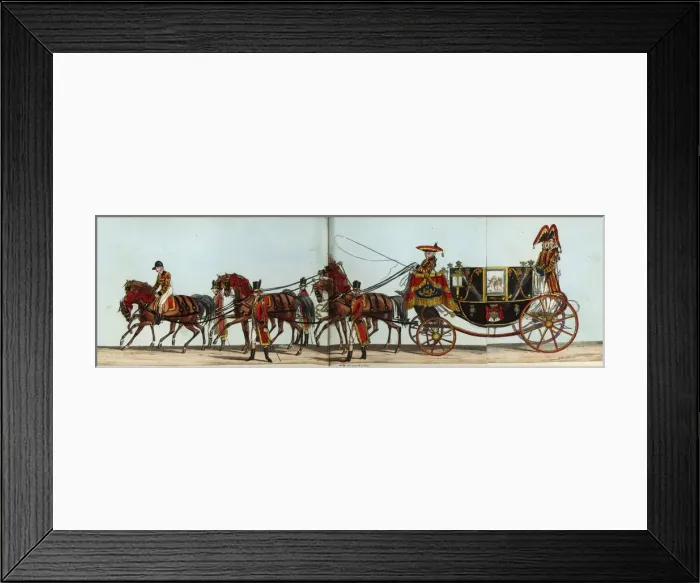 Framed Print : Sixth Carriage of the Royal Household in Queen Victoria s Framed Print : Sixth Carriage of the Royal Household in Queen Victoria s