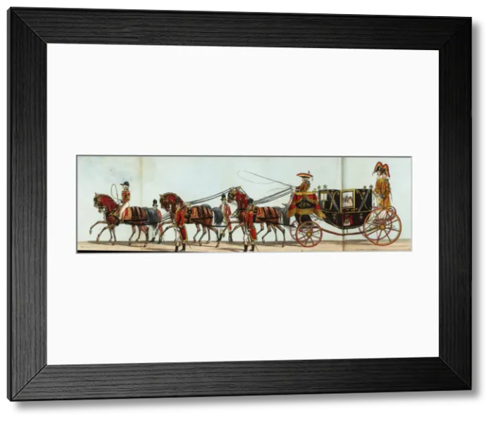 Framed Print : Third Carriage of the Royal Household in Queen Victoria s Framed Print : Third Carriage of the Royal Household in Queen Victoria s