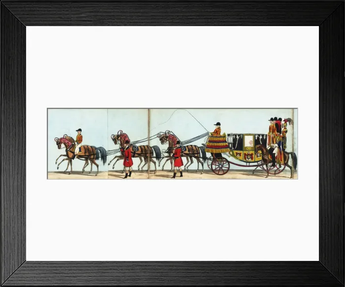 Framed Print : Carriage of the Duke of Sussex in Queen Victoria s Framed Print : Carriage of the Duke of Sussex in Queen Victoria s