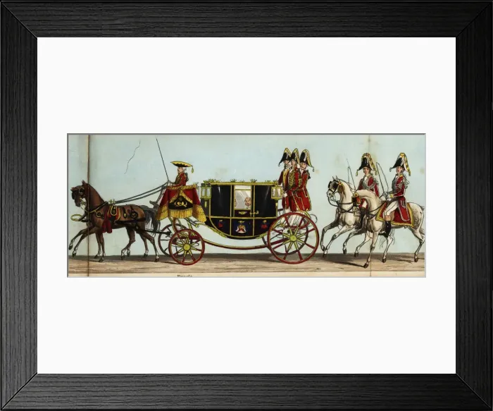 Framed Print : Carriage of Count Stroganov in Queen Victoria s Framed Print : Carriage of Count Stroganov in Queen Victoria s