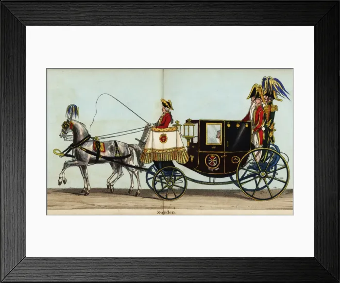 Framed Print : Carriage of Count Lowenhielm in Queen Victoria s Framed Print : Carriage of Count Lowenhielm in Queen Victoria s