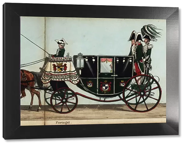 Carriage of the Duke of Palmela in Queen Victoria s