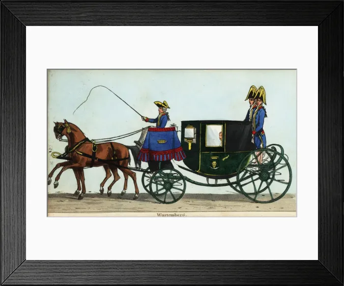 Framed Print : Carriage of Count Mandelsloh in Queen Victoria s Framed Print : Carriage of Count Mandelsloh in Queen Victoria s