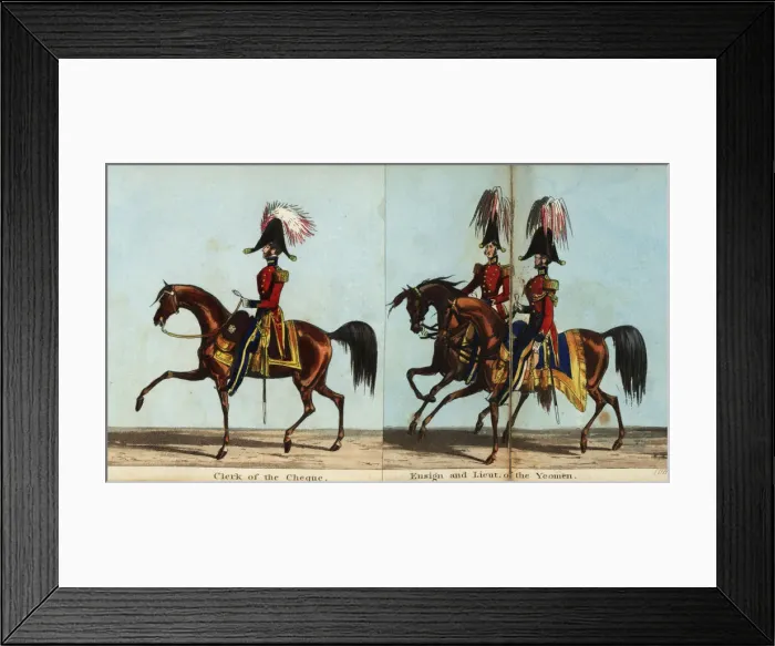 Framed Print : Officers of the Yeoman of the Guard in Queen Victoria s Framed Print : Officers of the Yeoman of the Guard in Queen Victoria s
