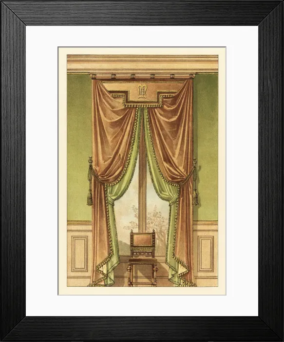 Framed Print : King Louis XIII-style wall hanging, circa 1900 Framed Print : King Louis XIII-style wall hanging, circa 1900