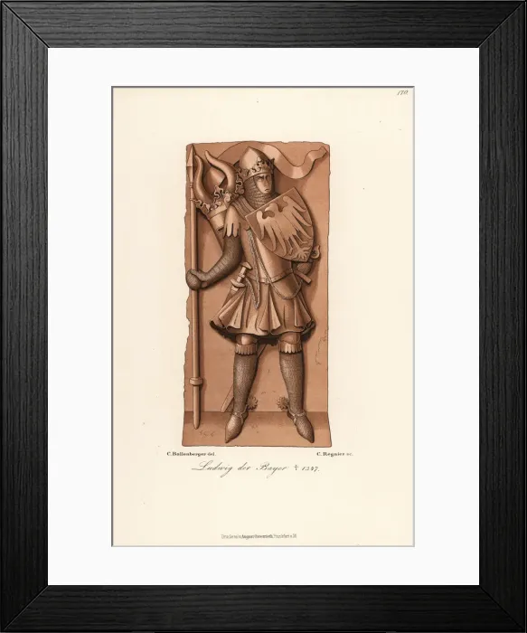 Framed Print : Louis IV, the Bavarian, Holy Roman Emperor, 1282-1347 Framed Print : Louis IV, the Bavarian, Holy Roman Emperor, 1282-1347
