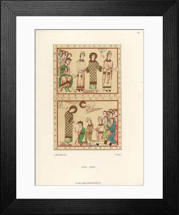 Framed Print : Henry II, Holy Roman Emperor, Cunigunde, bishop Framed Print : Henry II, Holy Roman Emperor, Cunigunde, bishop