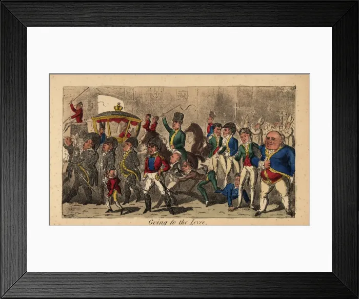 Framed Print : King George IVs royal parade through Dublin, 1821 Framed Print : King George IVs royal parade through Dublin, 1821