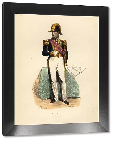 Admiral in the French Navy, 1844
