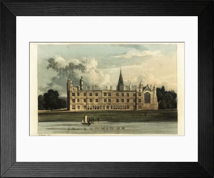 Framed Print : Burghley House, seat of Henry Cecil, Marquis of Exeter Framed Print : Burghley House, seat of Henry Cecil, Marquis of Exeter