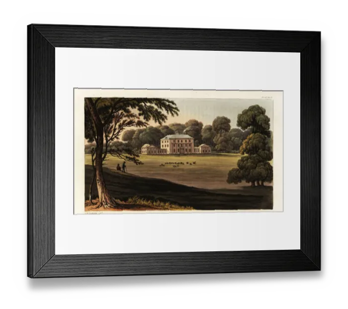 Framed Print : Piercefield, Monmouthshire, seat of Nathaniel Wells Framed Print : Piercefield, Monmouthshire, seat of Nathaniel Wells