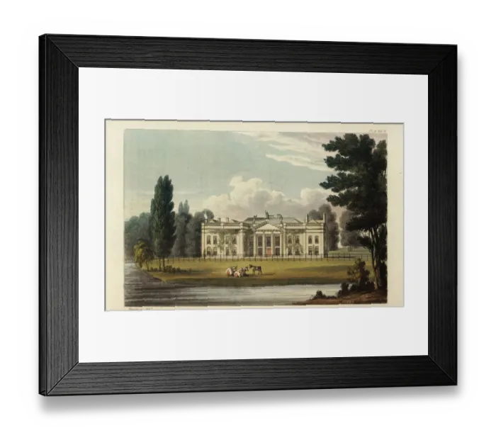Framed Print : Avington House, Winchester, the seat of the Duke Framed Print : Avington House, Winchester, the seat of the Duke