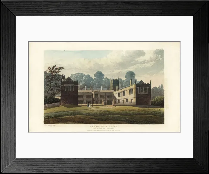 Framed Print : Lanhydrock House, Cornwall, seat of the Honorable Mrs. Agar Framed Print : Lanhydrock House, Cornwall, seat of the Honorable Mrs. Agar