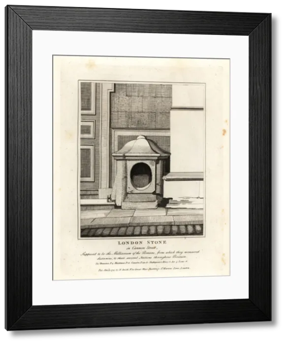 Framed Print : London Stone in Cannon Street, London Framed Print : London Stone in Cannon Street, London