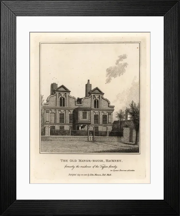 Framed Print : The Old Manor House, Hackney Framed Print : The Old Manor House, Hackney