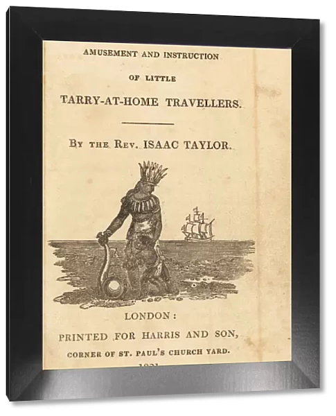 Title page with vignette of Native American woman and child