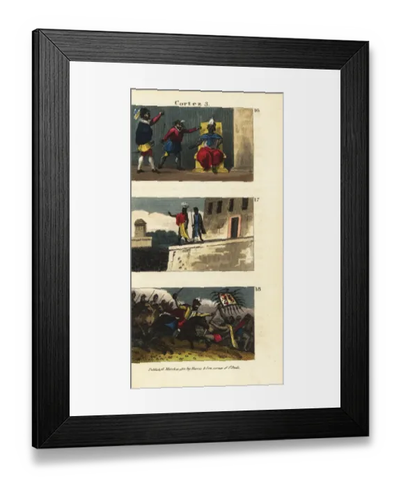Framed Print : Hernan Cortez in Mexico Framed Print : Hernan Cortez in Mexico