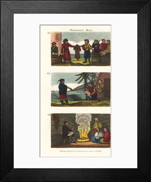 Framed Print : Scenes from Hudsons Bay Framed Print : Scenes from Hudsons Bay
