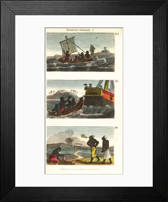 Framed Print : Historical views of the Eastern Islands (Indonesia) Framed Print : Historical views of the Eastern Islands (Indonesia)
