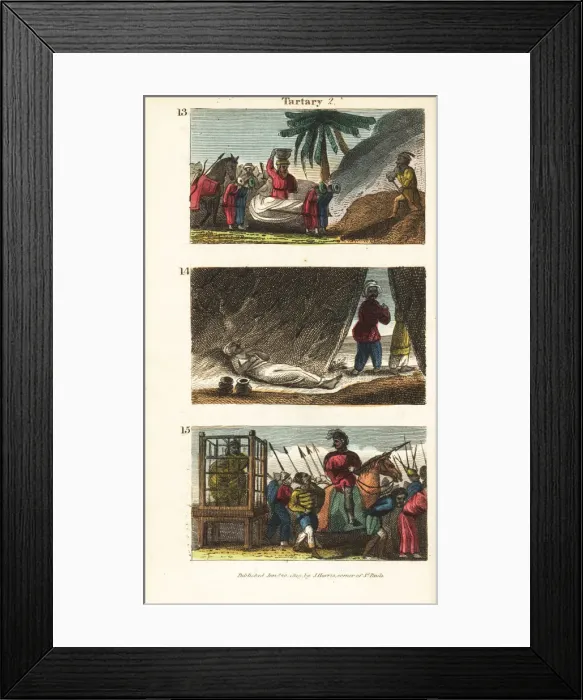 Framed Print : Historical views of Tartary Framed Print : Historical views of Tartary