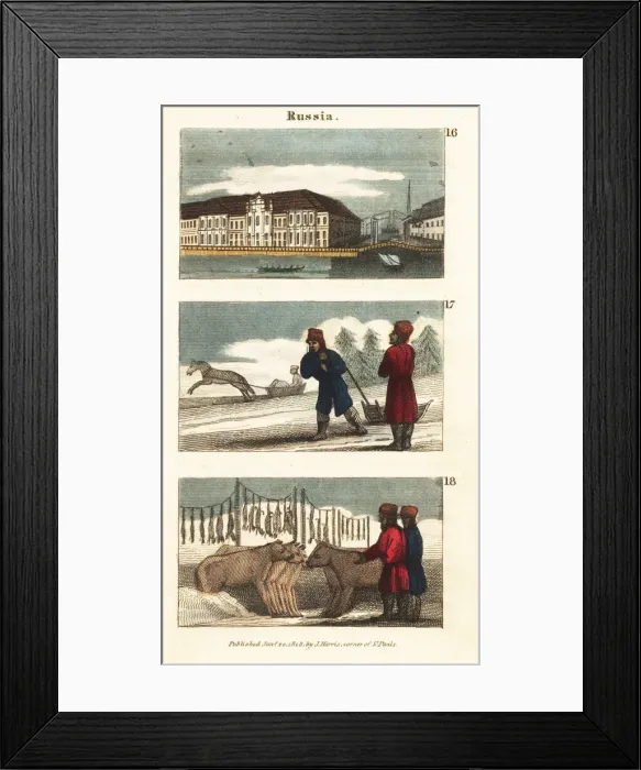 Framed Print : Historical views of Russia Framed Print : Historical views of Russia