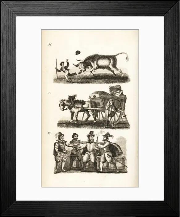 Framed Print : The Enraged Ox, the Dustman and the Taking of Guy Fawkes Framed Print : The Enraged Ox, the Dustman and the Taking of Guy Fawkes