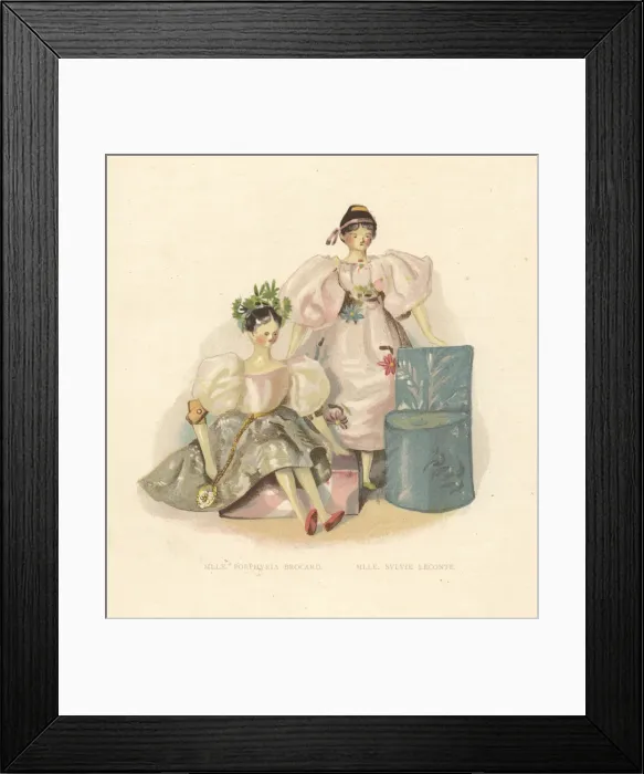 Framed Print : Dolls of Porphyria Brocard and Sylvie Leconte Framed Print : Dolls of Porphyria Brocard and Sylvie Leconte
