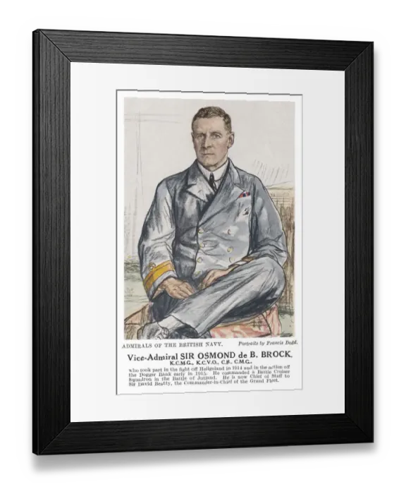 Framed Print : Osmond de B Brock Framed Print : Osmond de B Brock