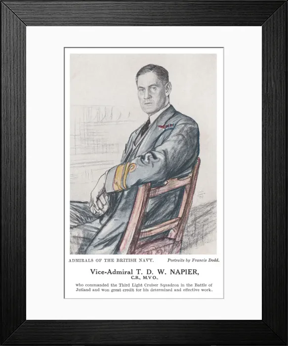 Framed Print : Trevylyan DW Napier Framed Print : Trevylyan DW Napier