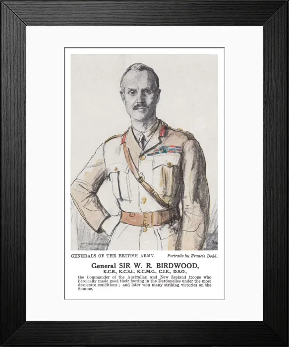 Framed Print : William R Birdwood Framed Print : William R Birdwood