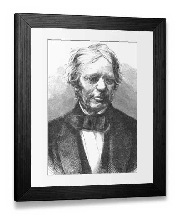 Framed Print : Michael Faraday Framed Print : Michael Faraday