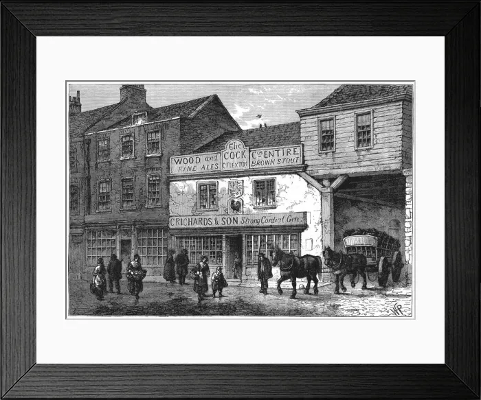 Framed Print : The old Cock Tavern Framed Print : The old Cock Tavern