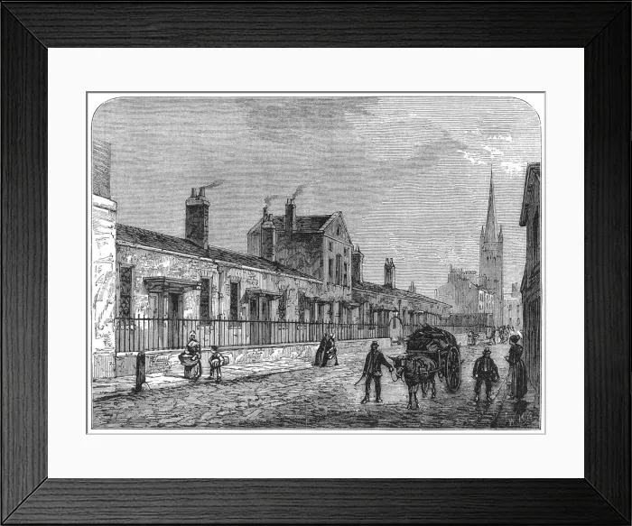 Framed Print : Palmers almshouses Framed Print : Palmers almshouses