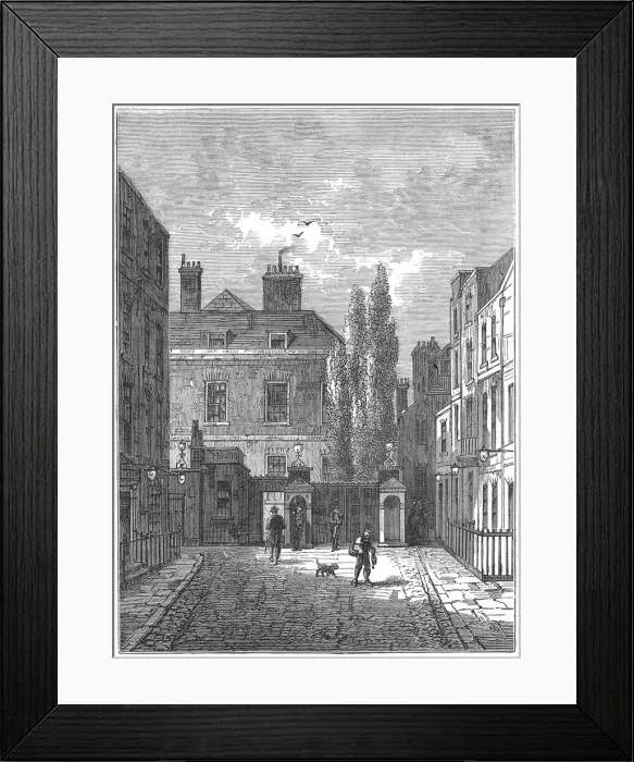 Framed Print : Warwick House