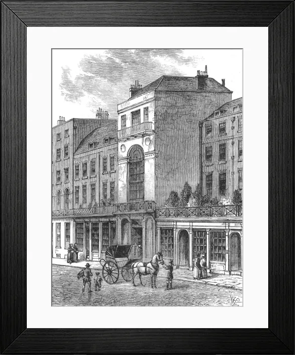 Framed Print : Thatched House Tavern Framed Print : Thatched House Tavern
