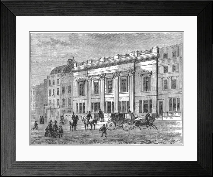 Framed Print : Crockfords Club Framed Print : Crockfords Club
