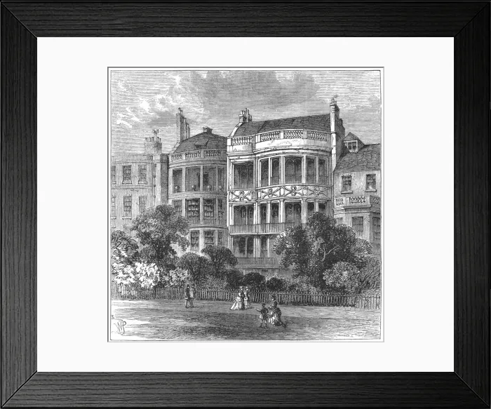 Framed Print : Samuel Rogers house Framed Print : Samuel Rogers house
