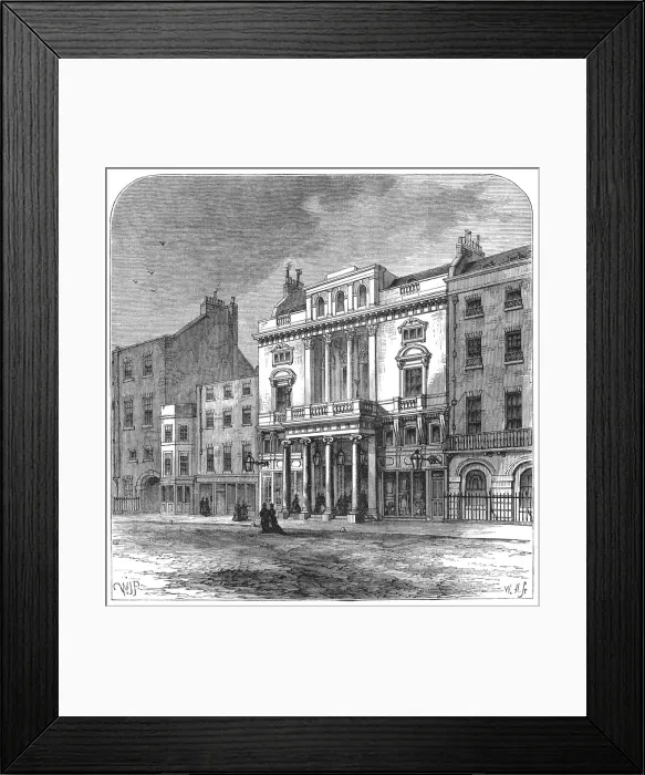 Framed Print : St James Theatre