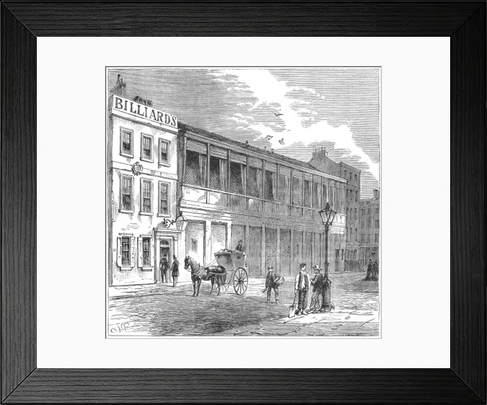 Framed Print : Old Tennis Court Framed Print : Old Tennis Court