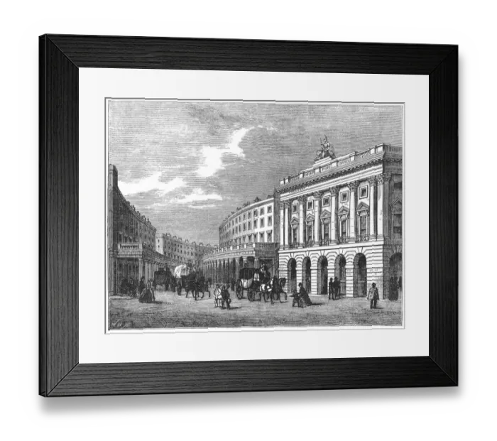 Framed Print : Regent Street Framed Print : Regent Street